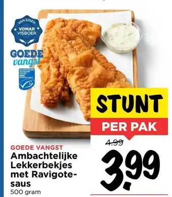 Vomar Voordeelmarkt Ambachtelijke Lekkerbekjes Met Ravigotesaus aanbieding