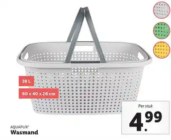 Lidl Aquapur Wasmand aanbieding