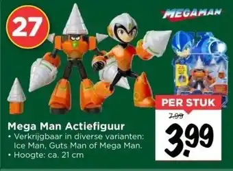 Vomar Voordeelmarkt Mega man actiefiguur aanbieding