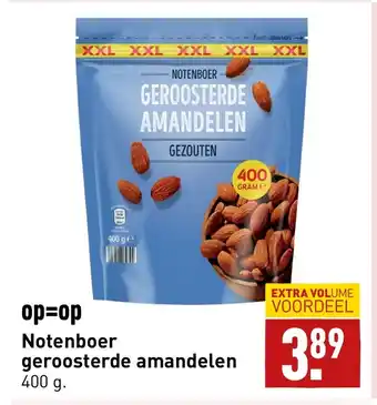 ALDI Notenboer geroosterde amandelen 400g aanbieding