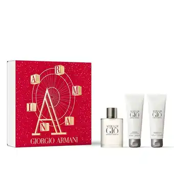 Douglas Armani edt gift set aanbieding