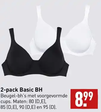 ALDI 2-pack Basic BH aanbieding