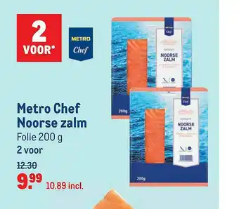 Makro Metro Chef Noorse Zalm aanbieding