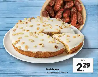 Lidl Dadelcake aanbieding