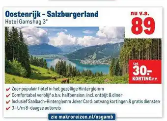 Makro Oostenrijk - Salzburgerland aanbieding