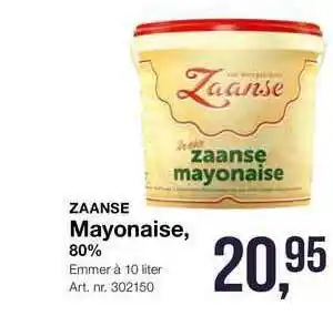 Bidfood Zaanse Mayonaise, 80% aanbieding