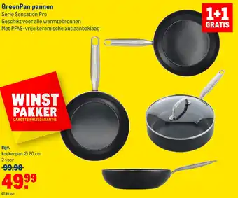 Makro Greenpan pannen serie sensation pro aanbieding