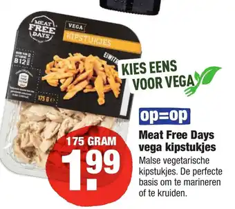 ALDI Meat Free Days vega kipstukjes 175g aanbieding