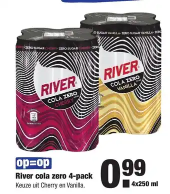 ALDI River cola 4*250ml aanbieding