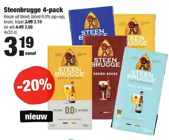 ALDI Steenbrugge 4-pack 330ml aanbieding