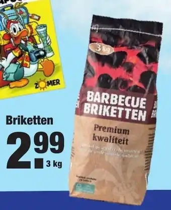 ALDI BBQ Briketten 3kg aanbieding