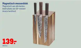 Makro Magnetisch messenblok aanbieding