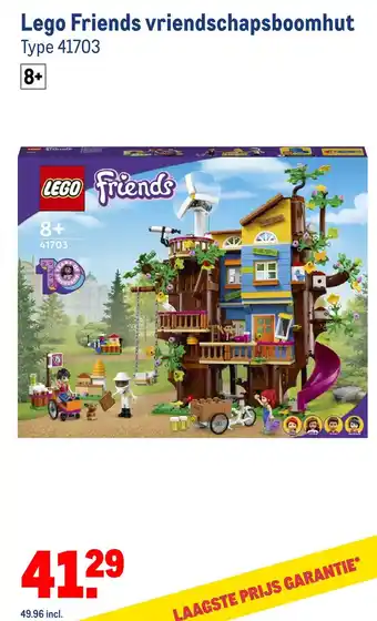 Makro Lego friends vriendschapsboomhut type 41703 aanbieding