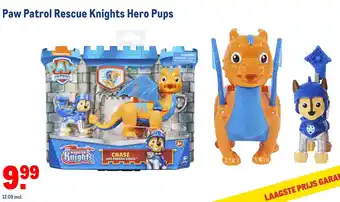 Makro Paw patrol rescue knights hero pups aanbieding