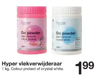 Zeeman Hyper vlekverwijderaar 1kg aanbieding