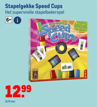 Makro Stapelgekke speed cups aanbieding