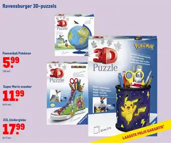 Makro Ravensburger 3d-puzzels aanbieding