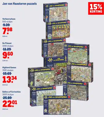 Makro Jan van haasteren puzzels aanbieding