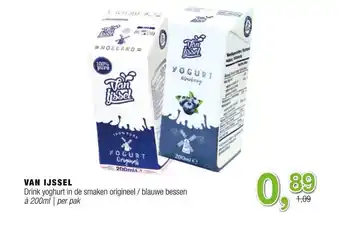 Amazing Oriëntal Van Ijssel Drink Yoghurt 200ml aanbieding