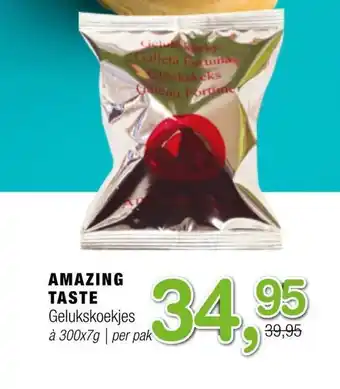 Amazing Oriëntal Amazing Taste Gelukskoekjes 300x7g aanbieding