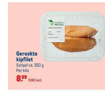 Makro Gerookte Kipfilet 350g aanbieding