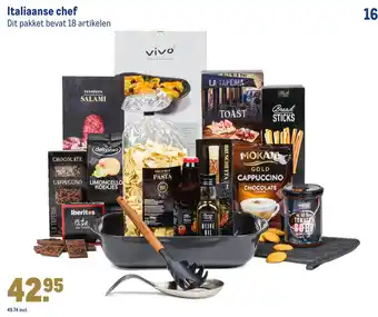 Makro Italiaanse chef aanbieding