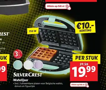 Lidl SilverCrest Wafelijzer aanbieding