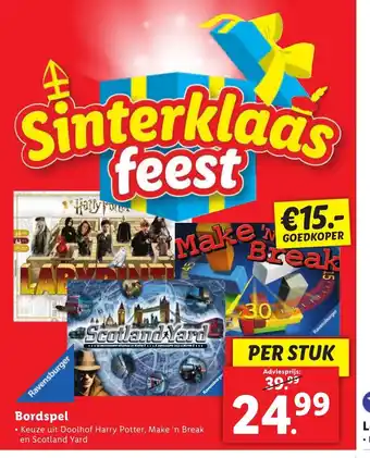 Lidl Bordspel aanbieding