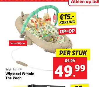 Lidl Bright Starts Wipstoel Winnie The Pooh aanbieding