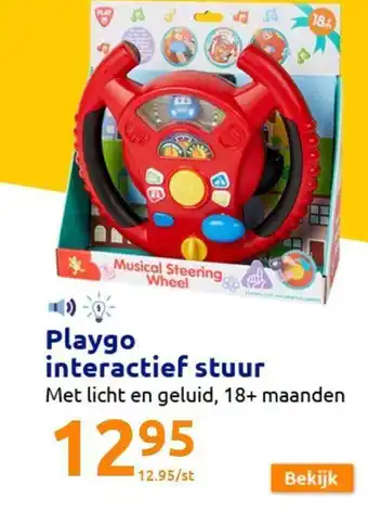 Action Playgo interactief stuur aanbieding