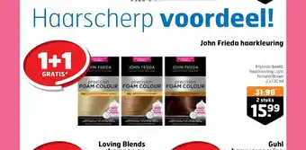 Trekpleister John Frieda haarkleuring 2 stuks aanbieding