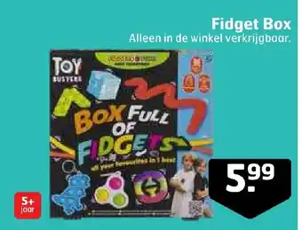 Trekpleister Fidget Box aanbieding