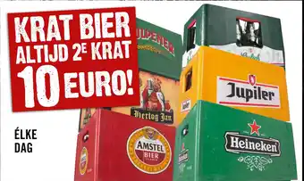 Dirck 3 Diverse kratten bier 2e krat 10 Euro aanbieding