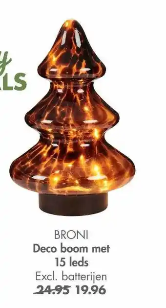 Casa Broni deco boom met 15 leds aanbieding