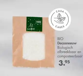 Casa Bio decosneeuw biologisch afbreekbaar en composteerbaar aanbieding