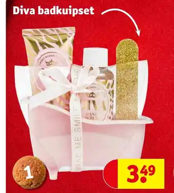 Kruidvat Diva badkuipset aanbieding