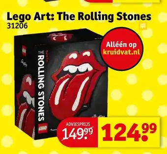 Kruidvat Lego Art: The Rolling Stones aanbieding