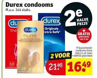 Kruidvat Durex condooms aanbieding