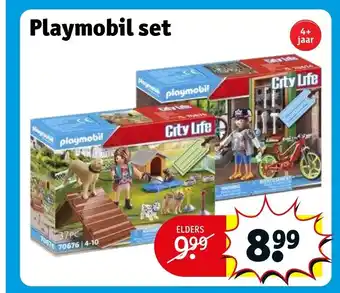 Kruidvat Playmobil set aanbieding