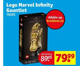 Kruidvat Lego Marvel Infinity Gauntlet aanbieding