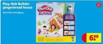 Kruidvat Play-Doh Builder gingerbread house aanbieding