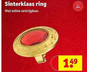 Kruidvat Sinterklaas ring aanbieding