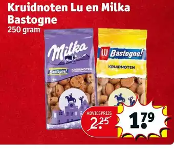 Kruidvat Lu en Milka Bastogne 250 gram aanbieding