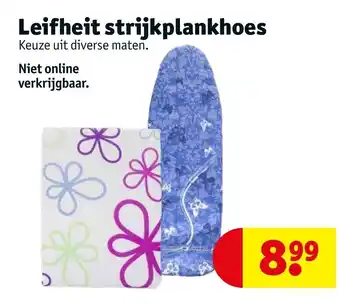 Kruidvat Leifheit strijkplankhoes aanbieding