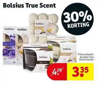 Kruidvat Bolsius True Scent aanbieding