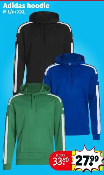 Kruidvat Adidas hoodie M t/m XXL aanbieding