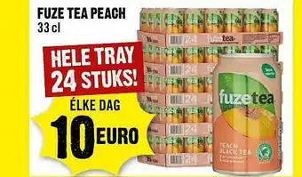 Dirck 3 Fuze Tea Peach aanbieding