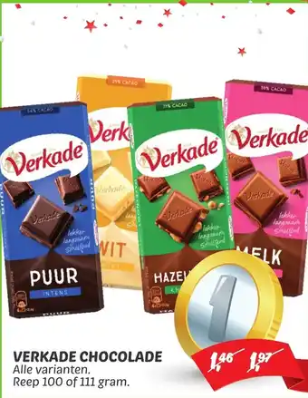 Dekamarkt Verkade chocolade aanbieding