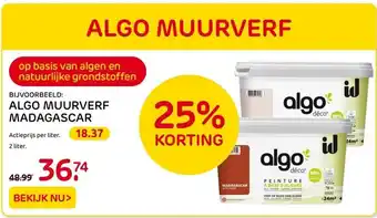 Praxis Algo muurverf madagascar aanbieding