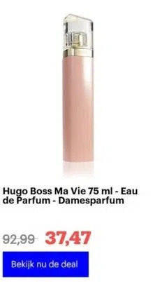 Bol.com Hugo boss ma vie 75 ml - eau de parfum - damesparfum aanbieding